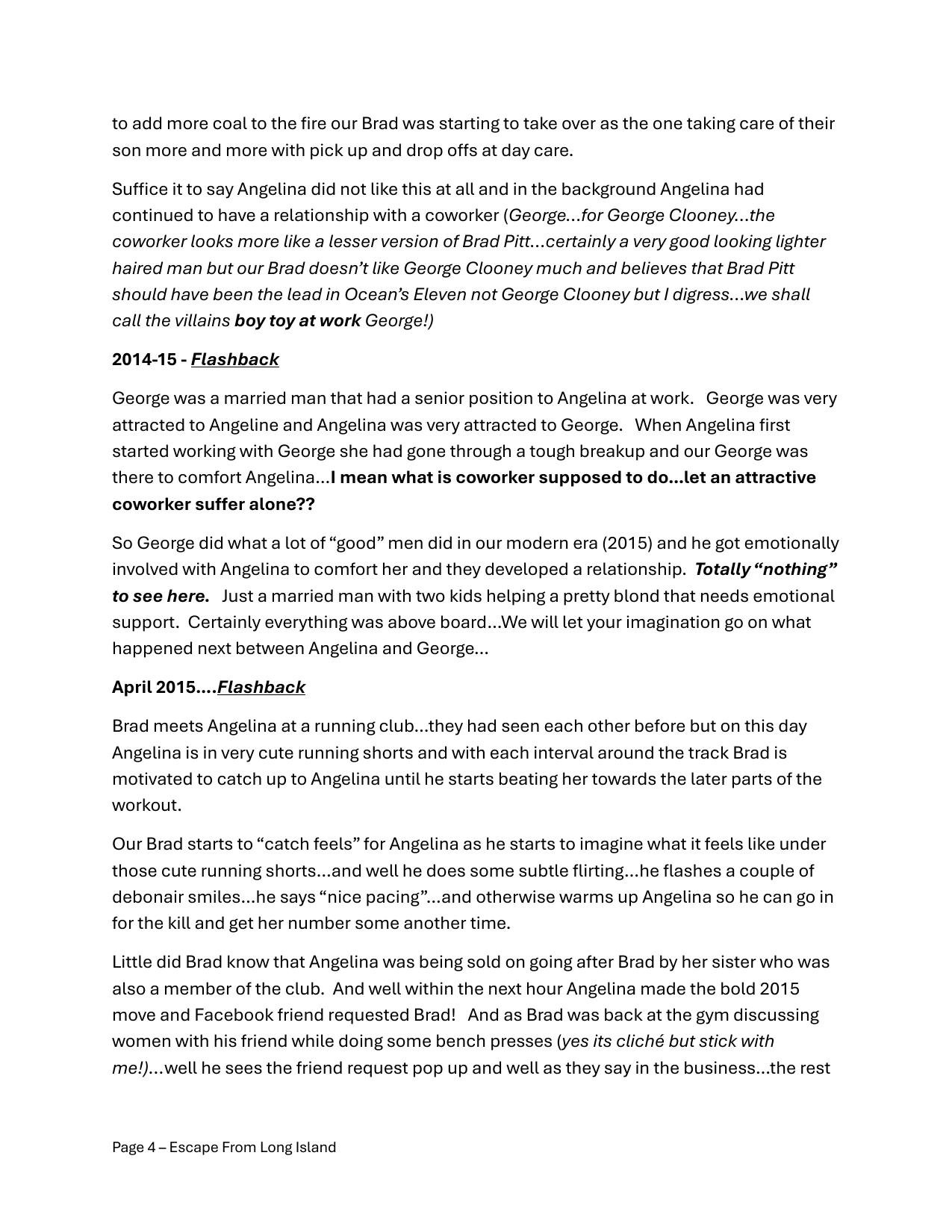 Escape From Long Island, page 5