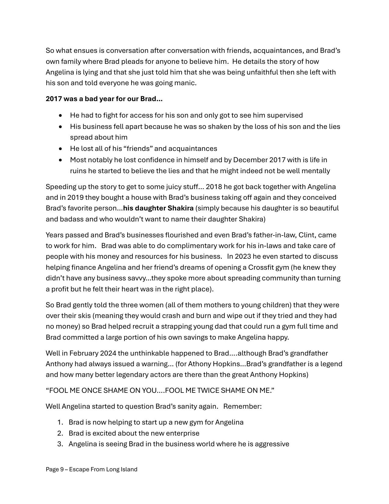 Escape From Long Island, page 10