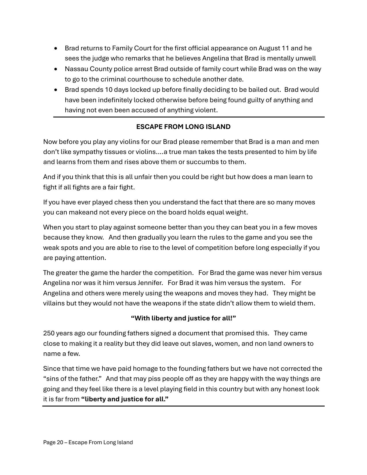 Escape From Long Island, page 21