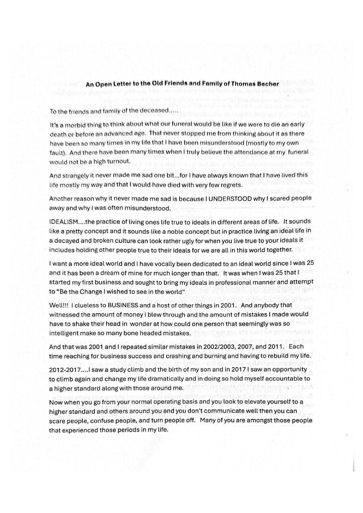 Invitation, page 1