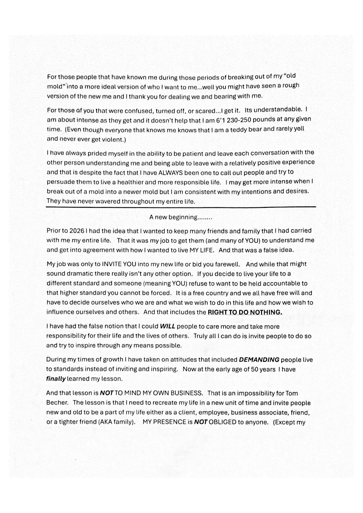 Invitation, page 2